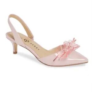 Katy Perry Lisa Women’s/Girls Retro Ornamental Jeweled Kitten Heel Slingback